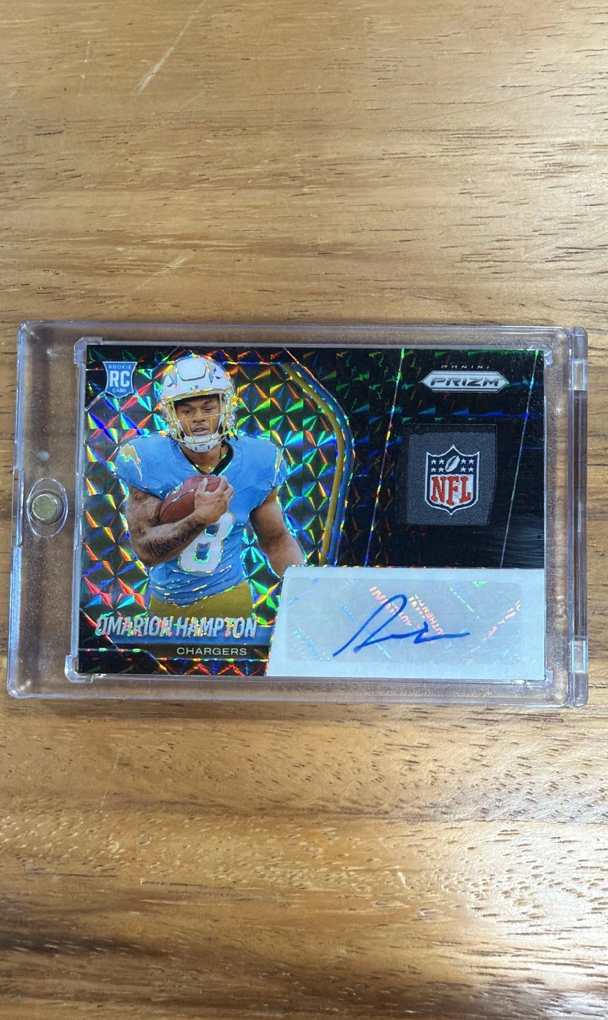 2025 PRIZM OMARION HAMPTON SHIELD AUTO 1/1