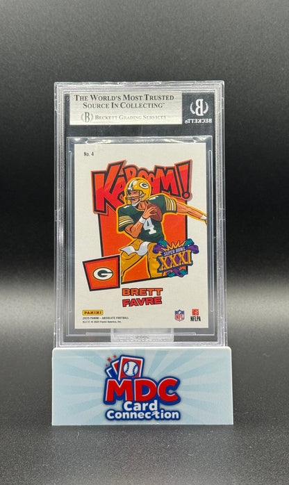 2025 2025 Absolute Kaboom Super Bowl Horizontal Green Brett Favre