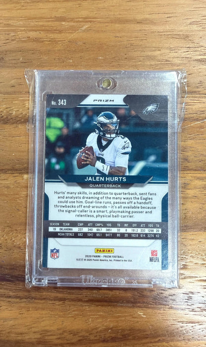2020 PRIZM JALEN HURTS NEON GREEN /5