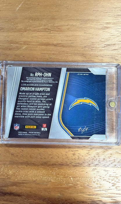 2025 PRIZM OMARION HAMPTON SHIELD AUTO 1/1