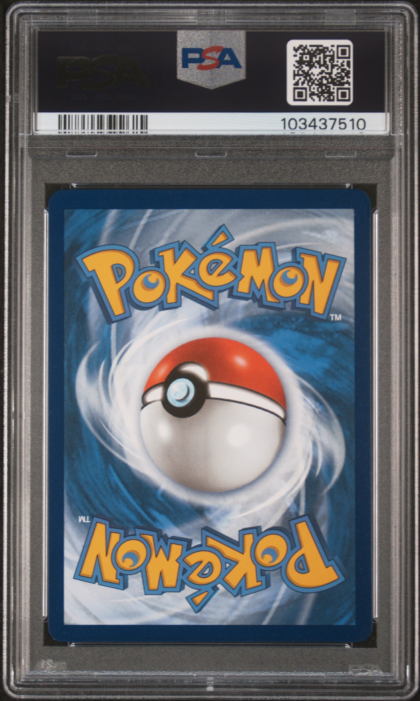 rear card 2021 POKEMON SWORD & SHIELD FUSION STRIKE FA/GENGAR VMAX FUSION STRIKE-SECRET PSA MINT 9 